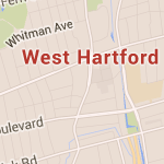 West Hartford Map