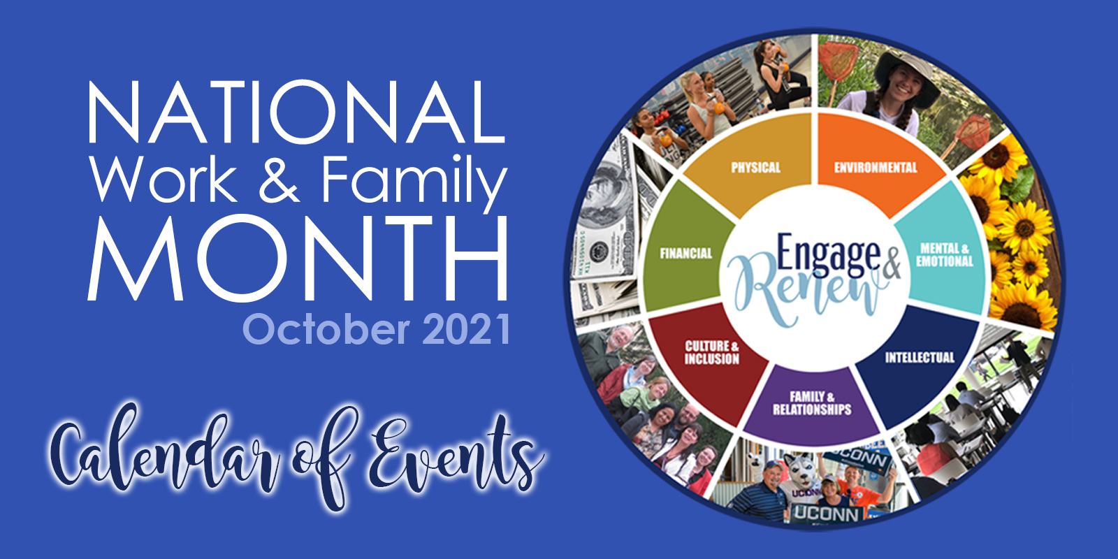 National Work & Family Month 2021 - Calendar of Events