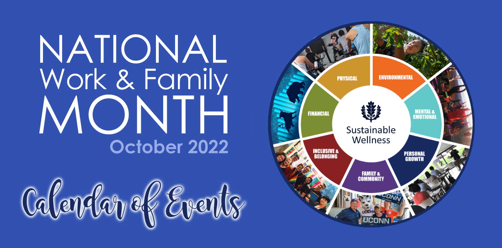 National Work & Family Month 2022 - Calendar of Events